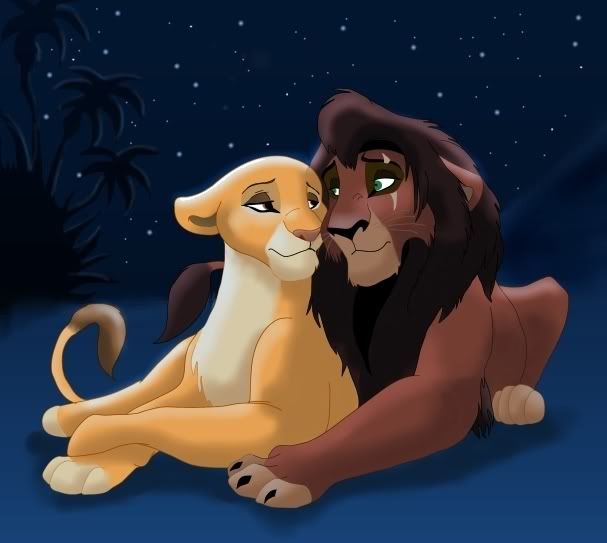 lion king 2 kiara and kovu. together Lion king couples