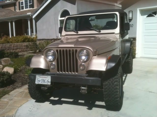 Jeep cj front clip #2