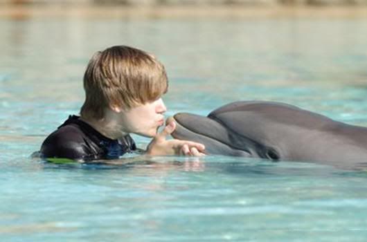 fgjygjiui.jpg Justin kissing a dolphin image by jonas_brothers1824