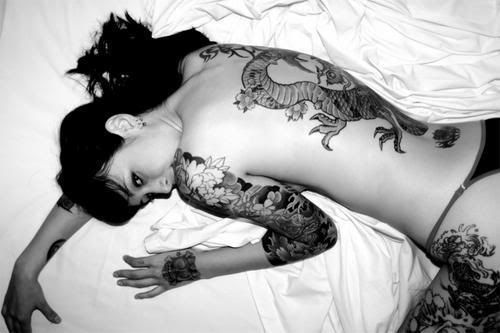 tattoos girl. In Russia 