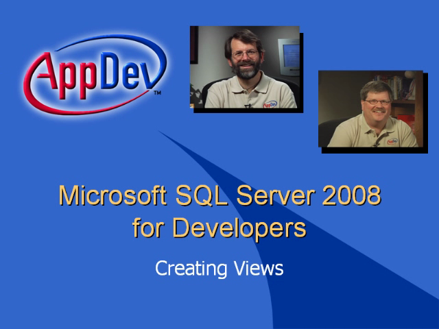 AppDev Microsoft Server 2008 Developers