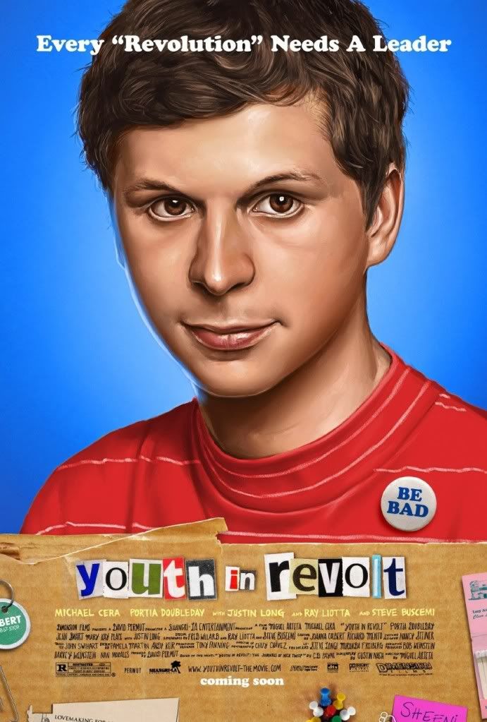 Youth In Revolt Poster. Youth in Revolt hits theaters