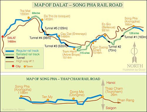 Dalat - Krong Pha Map