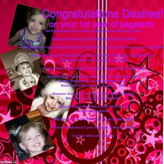 Congratulations Desiree!