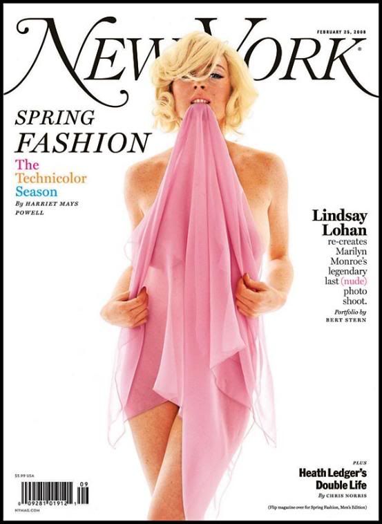 Lindsay Lohan in New York Magazine