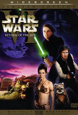 star wars return of the jedi dvd