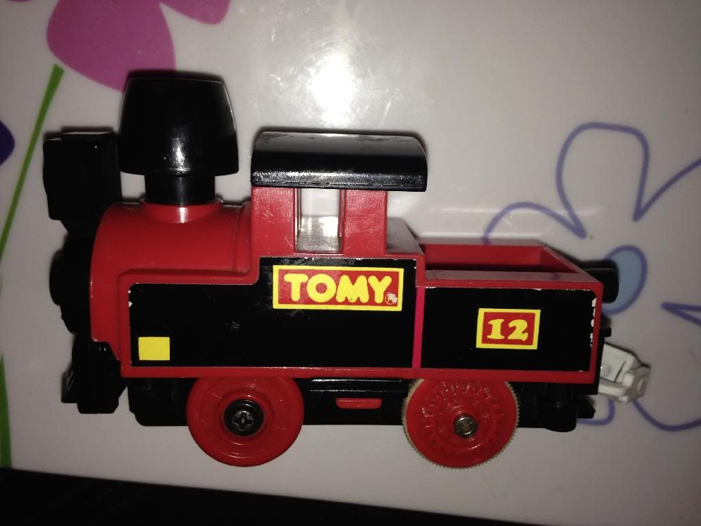 vintage tomy train