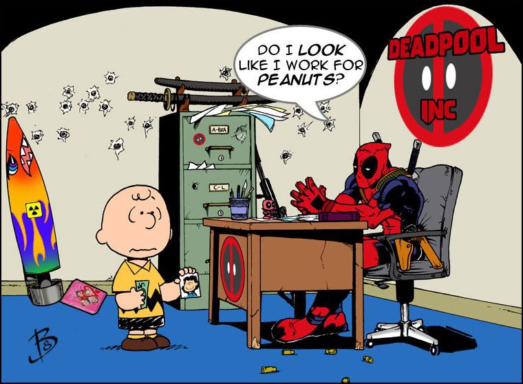 Deadpool Peanuts