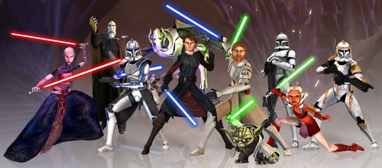 Star Wars Clone Wars Characters. Clone Wars