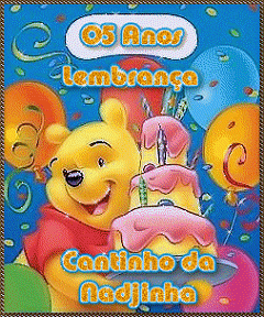 Lembrança niver NADJA