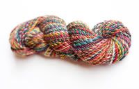 Be my awesomely 80's valentine--bulky BFL handspun