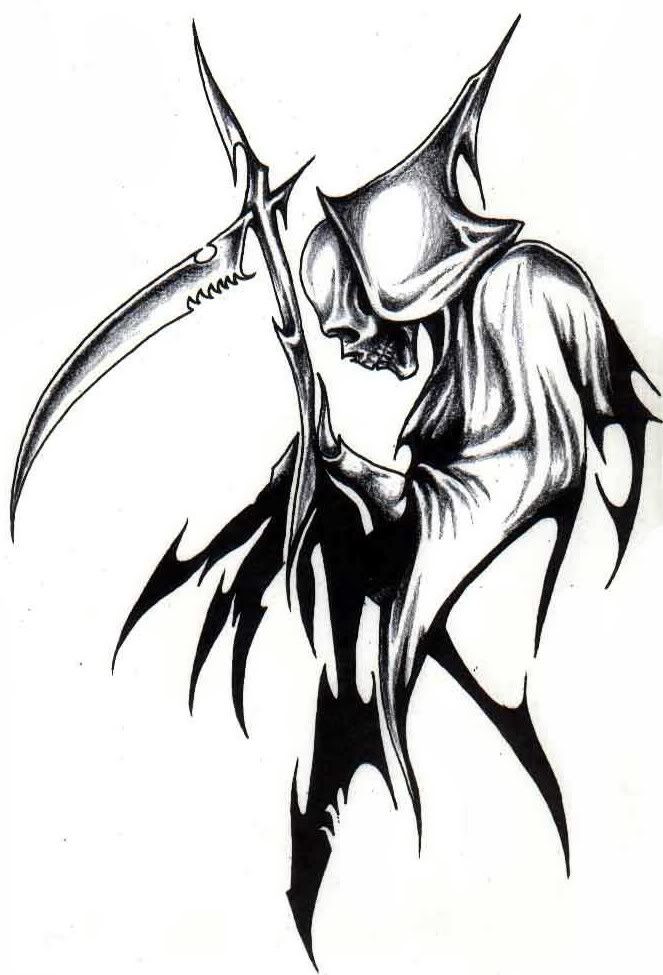Tattoo Grim Reaper