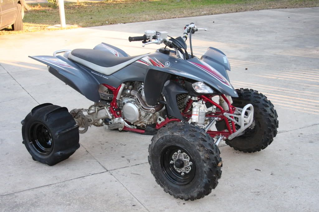 Wanted Pics Of 2007 Grey / Red Quads Yamaha YFZ450 Forum YFZ450