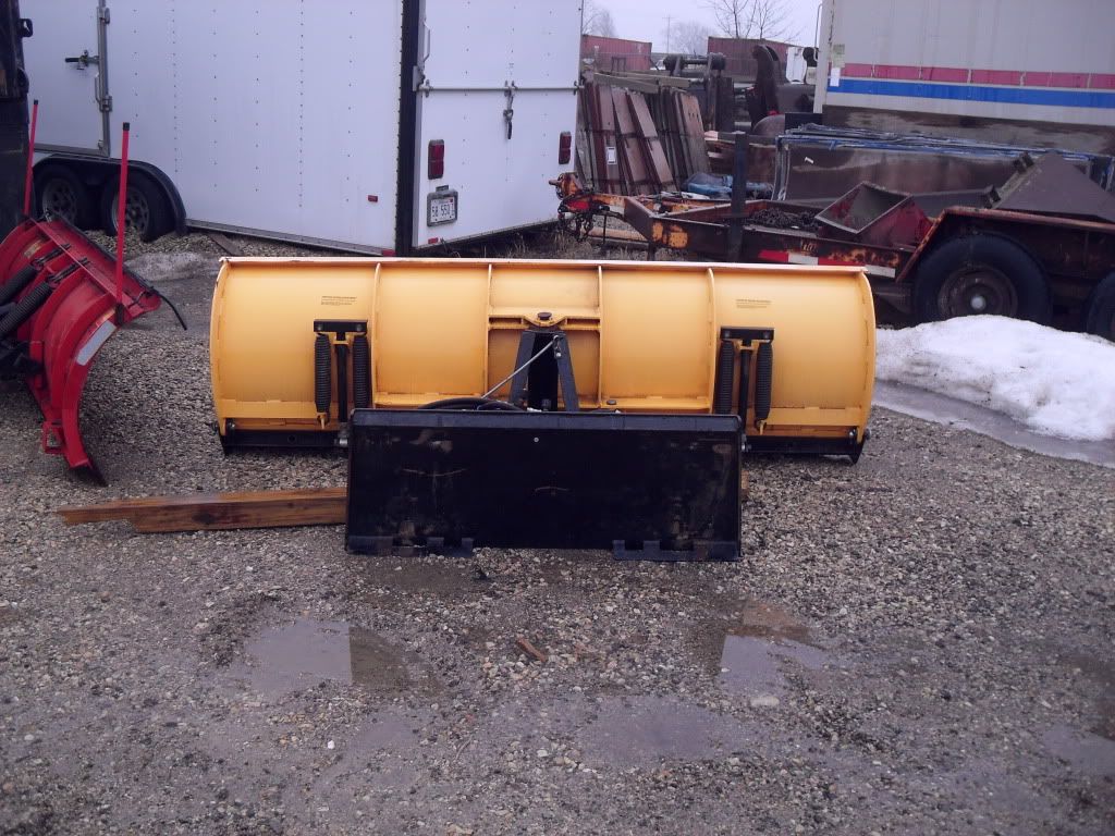 Diamond skid steer plow Snow Plowing Forum