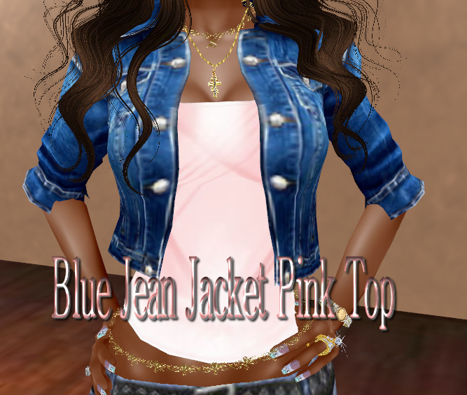  photo Blue Jean Jacket Pink Top.png