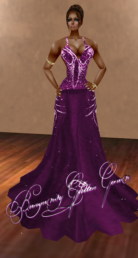  photo Burgundy Glitter Gown.png