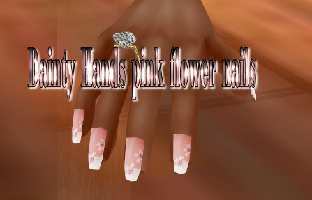  photo Dainty Hands pink flower nails.png