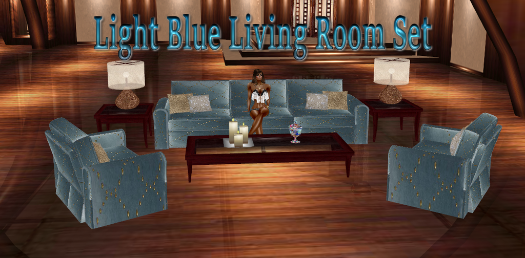  photo Light Blue Living Room Set.png