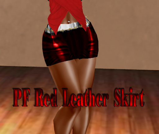  photo PF Red Leather Skirt.png