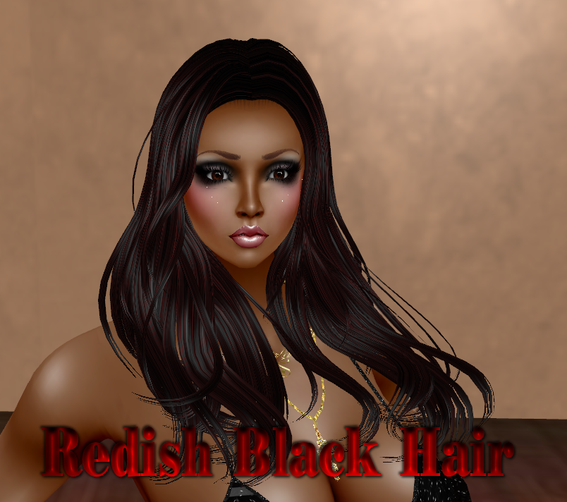  photo Redish Black Hair.png