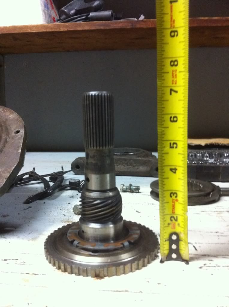 TH400 to NP208/241 output shaft Pirate 4x4