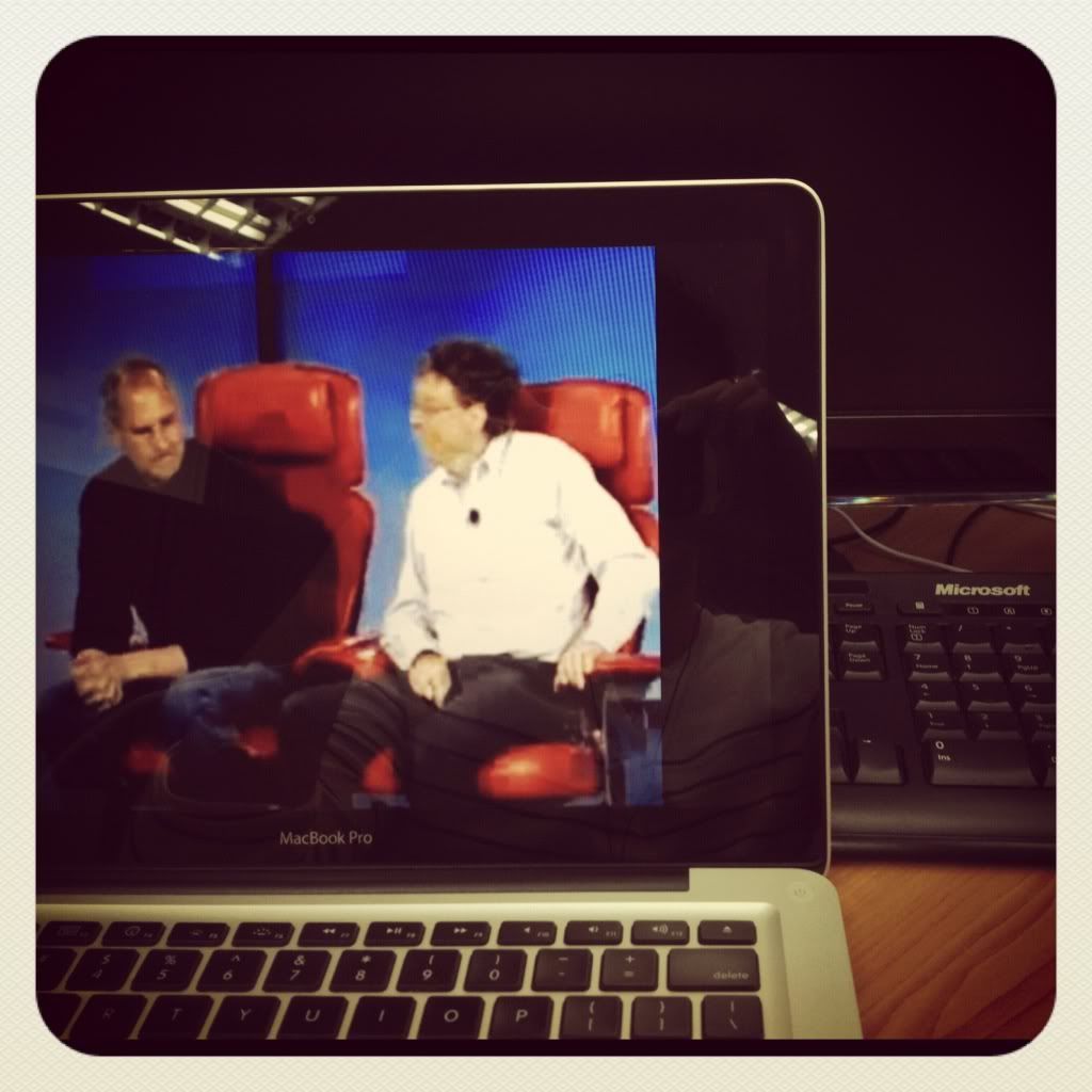 Steve and Bill "You and I have memories longer than the road that stretches out ahead." - Steve to Bill at the end of the interview.