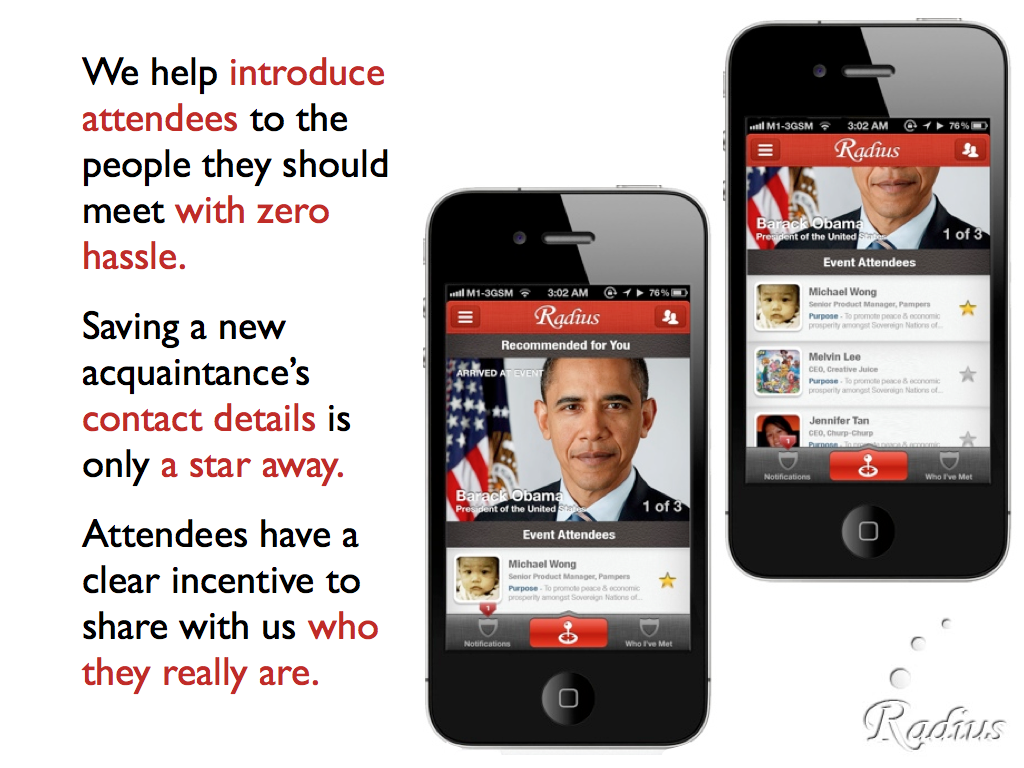 The app itself! The app itself!