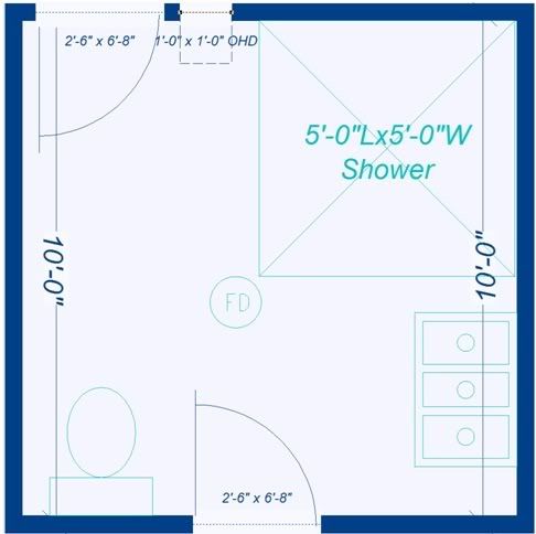 Bathroom Layout on The Skunkworks Epoxy Coat Bathroom   The Garage Journal Board