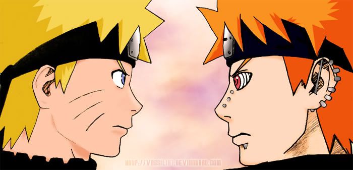 Pein VS Naruto Pictures, Images and Photos