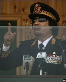 Col. Muammar Gaddafi, Libya