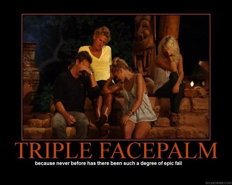 Triple Facepalm Pictures, Images and Photos