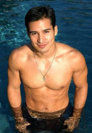 Hmm, let's see, how about some Mario Lopez  He's got a great body, 