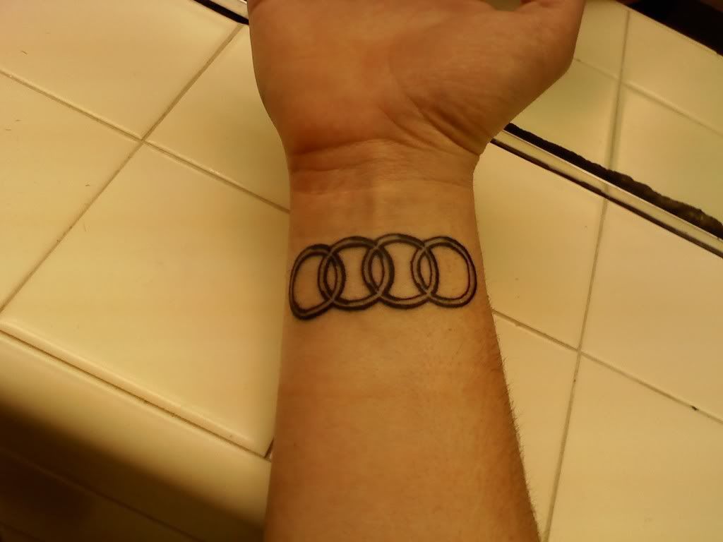 125x3 on my right wrist small enough to be hidden by a watch if need be