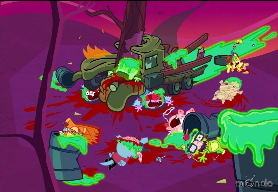 happy tree friends wallpaper. Remains To Be Seen Wallpaper 1