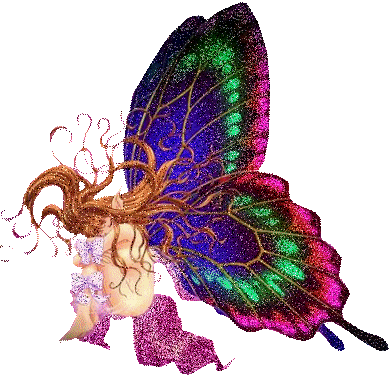 Hi5 and Myspace Glitter Graphics: Butterflies
