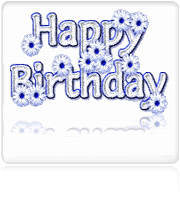 Hi5 and Myspace Glitter Graphics: Happy Birthday Graphics