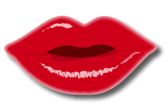 Hi5 and Myspace Glitter Graphics: Kisses