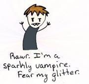 rawr fear my glitter