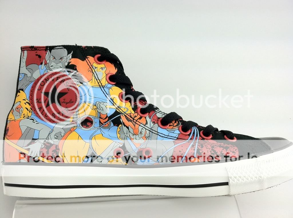 So who wants a sneak peak on some Thundercats shoes?