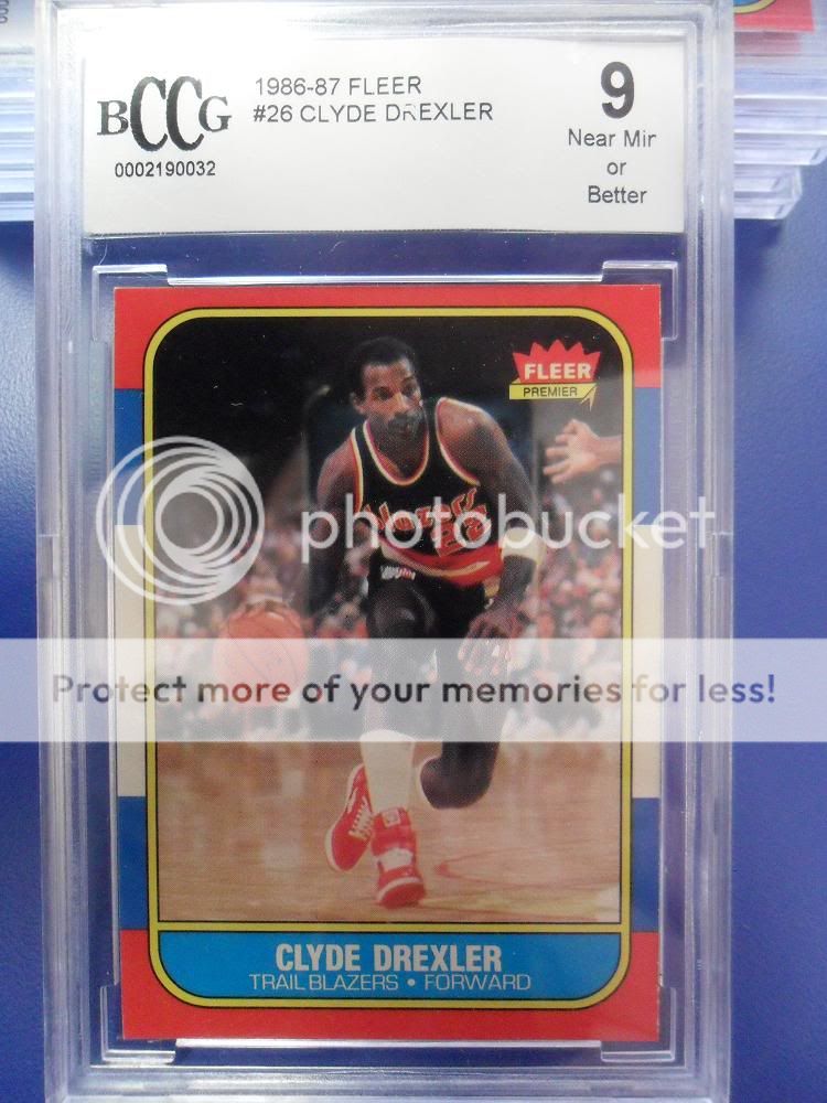 nr mint or better 1986 87 fleer premier basketball details