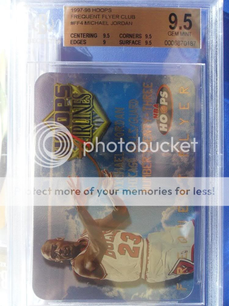 bgs 9 5 gem mint 1997 98 hoops basketball details