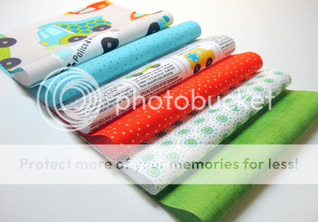 Riley Blake Fabric Rag Quilt Kit 84 6" Sqs Peak Hour Fun Colors