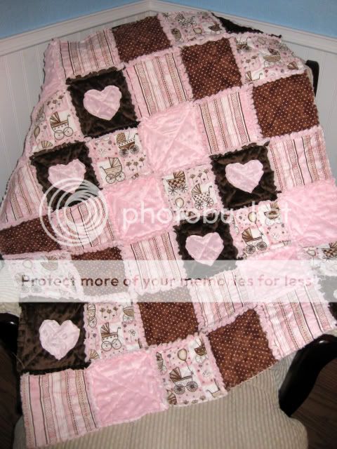 RAG Instructions /Pattern make a RAG Quilt Baby/Toddler  