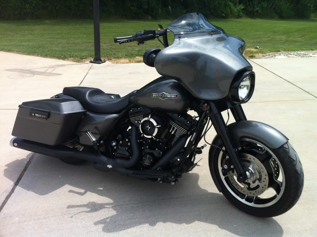 harley davidson charcoal pearl paint